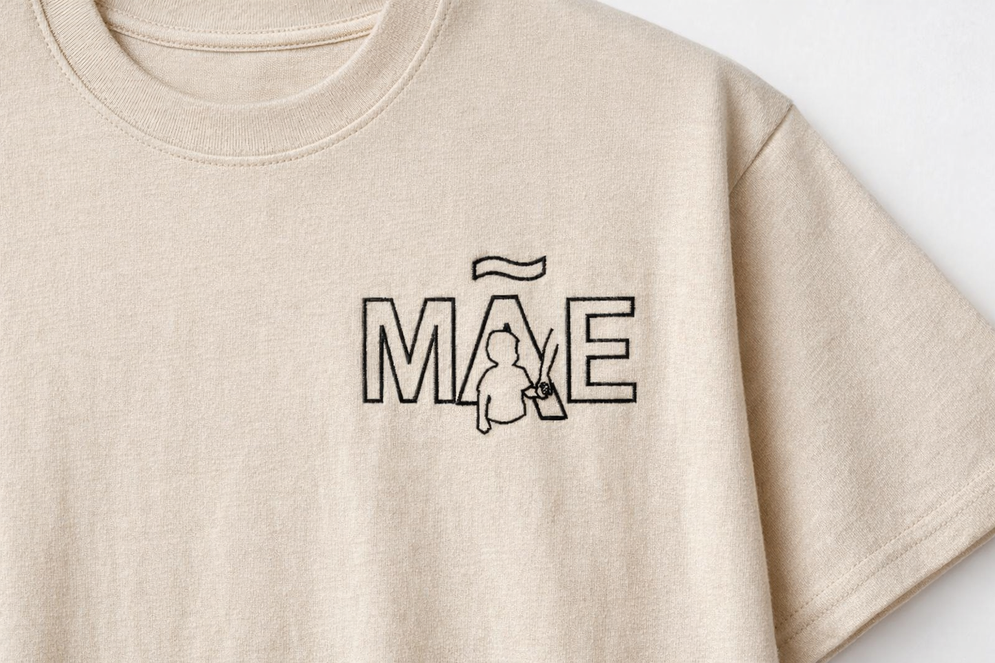 DAD/MOM/PAI/MAE Small Line Picture